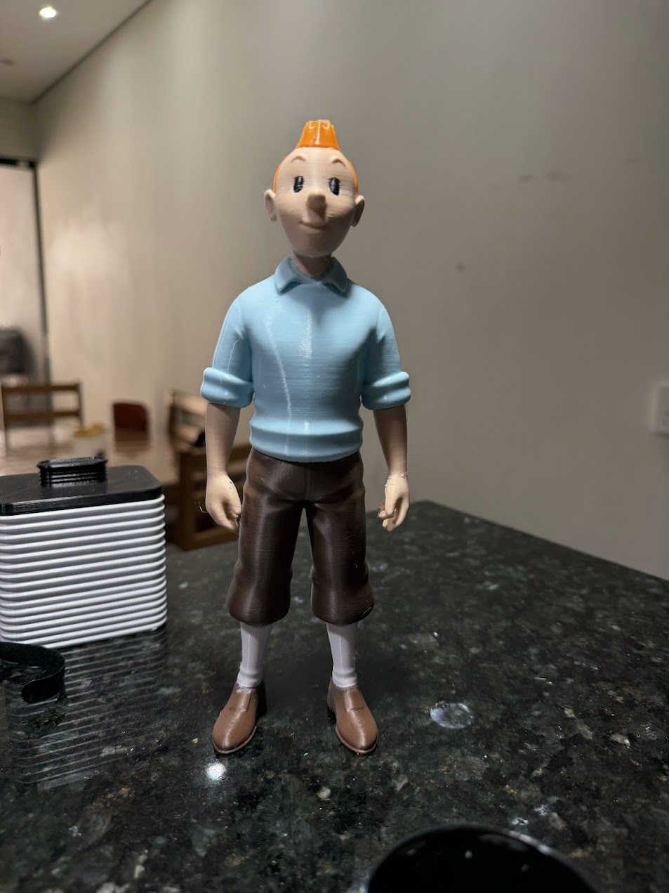 Boneco personalizado Doug impresso em 3D