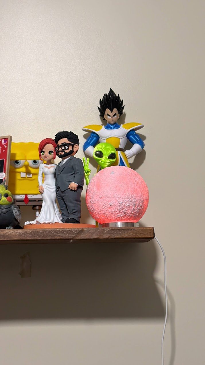 Projeto religioso individual impresso em 3D