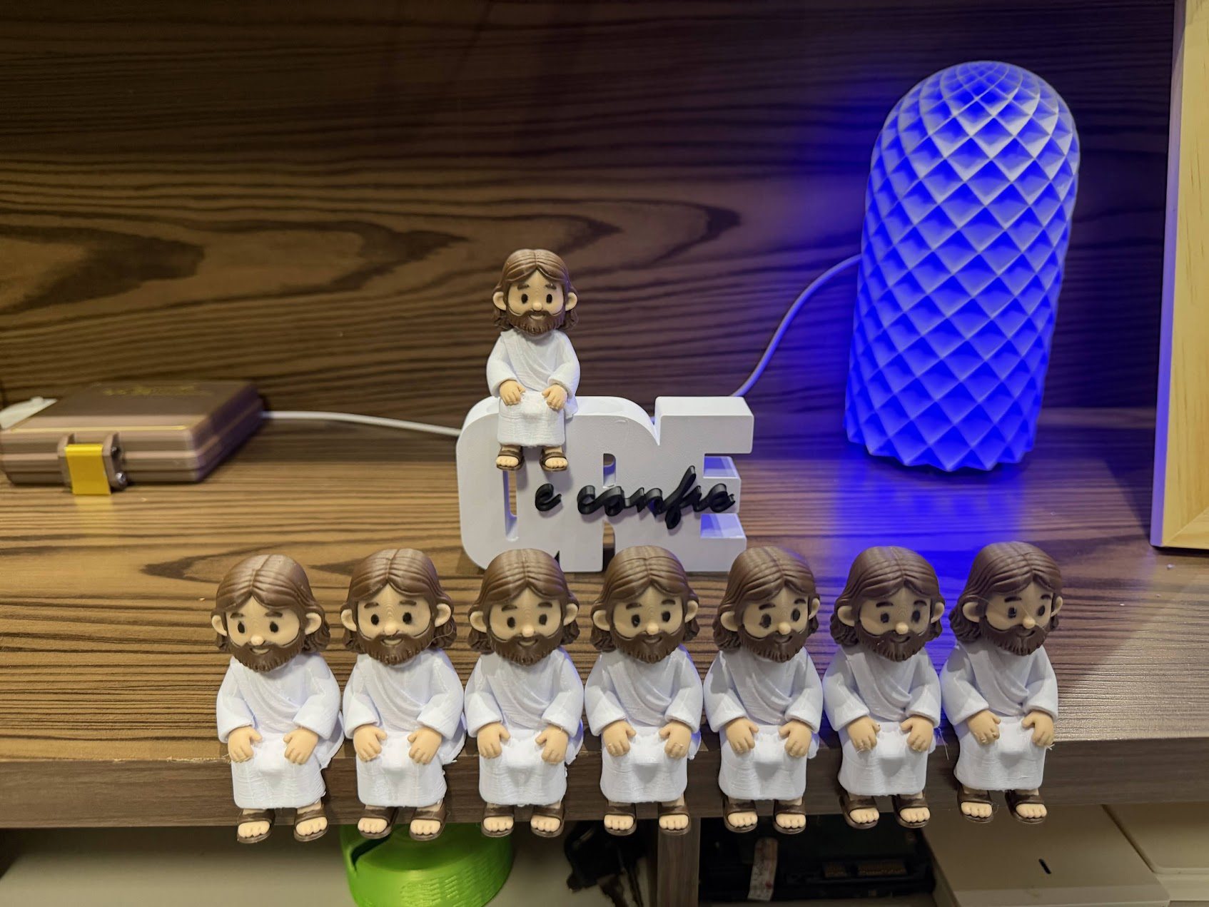 Peca personalizada religiosa impressa em 3D